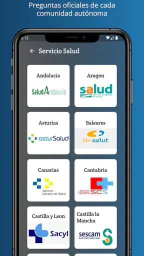 Test auxiliar enfermería -TCAE screenshot