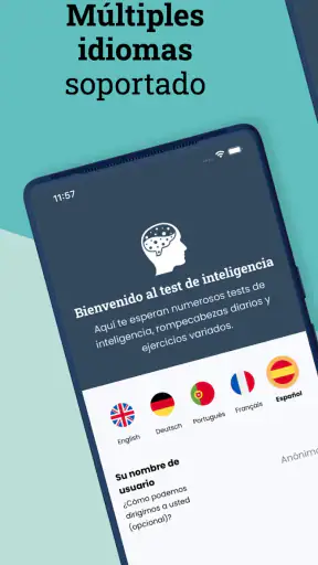 Test de CI (español) screenshot
