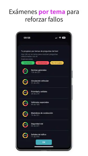 Test de conducir - TraficoTest screenshot