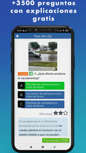 Test DGT 2025 - PracticaTest screenshot