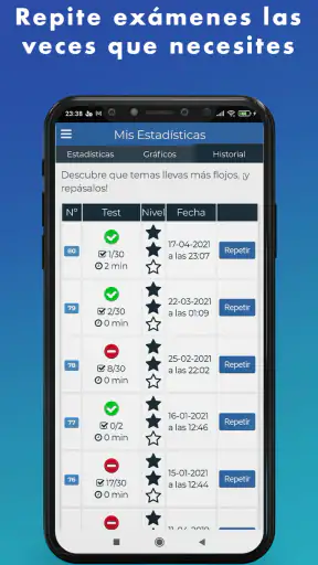 Test DGT 2025 - PracticaTest screenshot