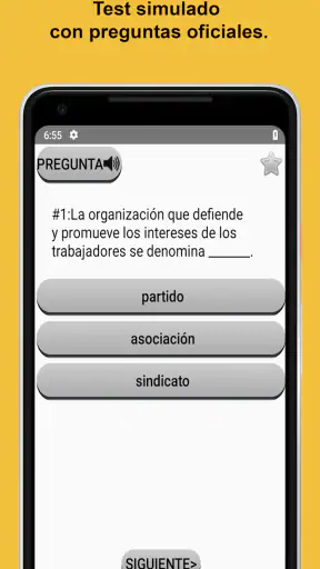 Test Nacionalidad Española screenshot