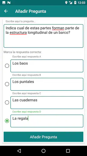 Test Patrón de Recreo - PER screenshot