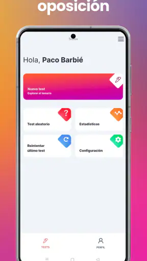 Testea screenshot