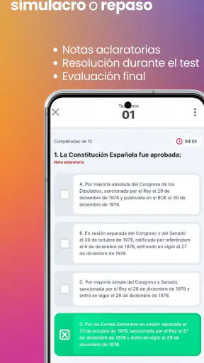 Testea screenshot