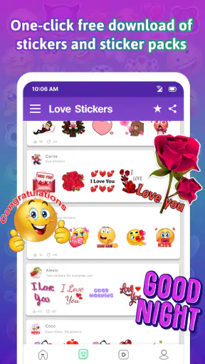 TextSticker 2024 WAStickerApps screenshot