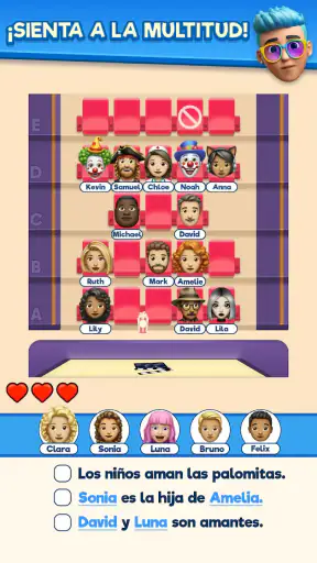 That's My Seat - Logic Puzzle screenshot