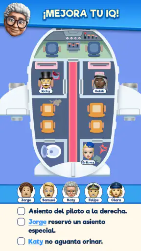 That's My Seat - Logic Puzzle screenshot