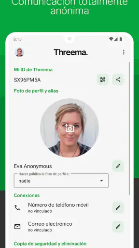 Threema. Mensajero seguro screenshot