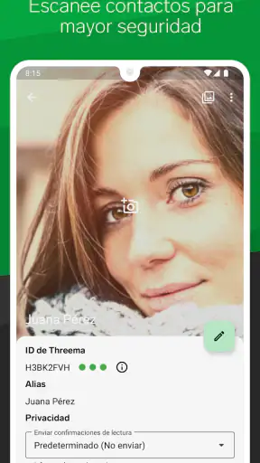 Threema. Mensajero seguro screenshot