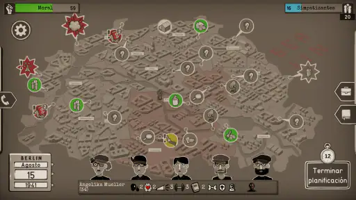 Through the Darkest of Times screenshot