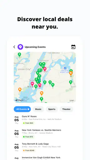 TickPick: Boletos para Eventos screenshot