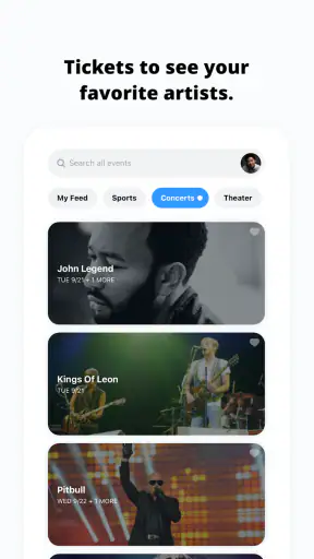 TickPick: Boletos para Eventos screenshot