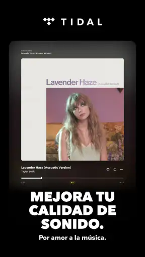 TIDAL Music: sonido HiFi screenshot