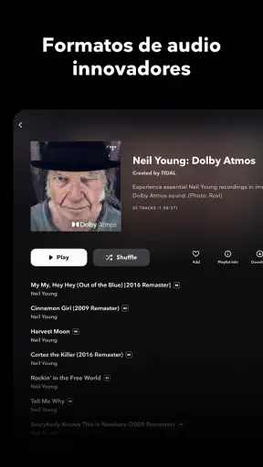 TIDAL Music: sonido HiFi screenshot