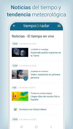 Tiempo & Radar: tu previsión screenshot