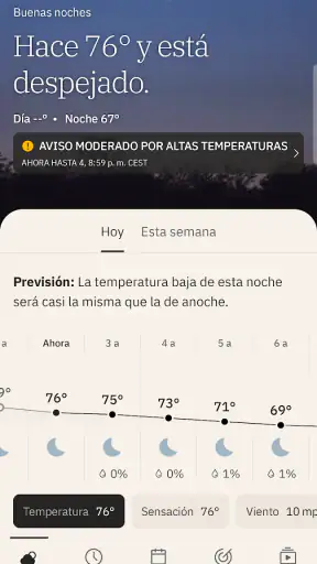 Tiempo - The Weather Channel screenshot