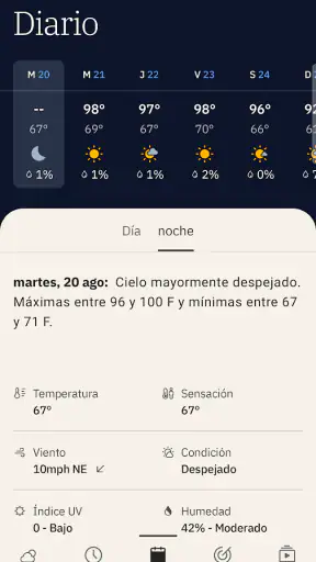 Tiempo - The Weather Channel screenshot
