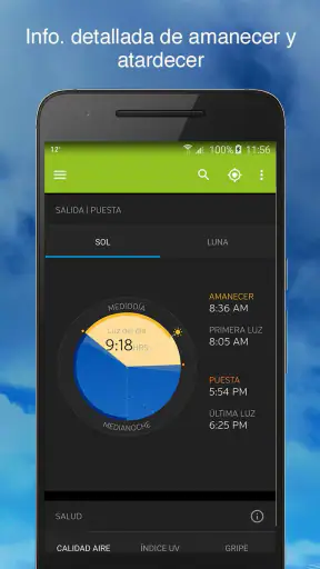 Tiempo- Weather Underground screenshot