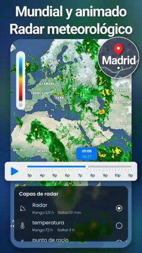 Tiempo y clima - Radar screenshot
