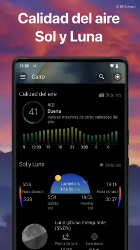 Tiempo y widget - Weawow screenshot
