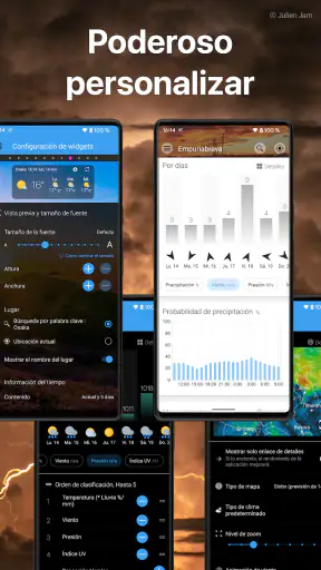 Tiempo y widget - Weawow screenshot