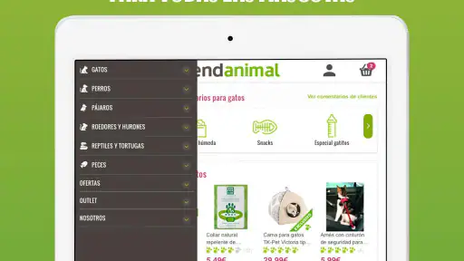 Tiendanimal screenshot