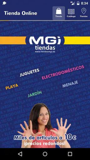 Tiendas MGI screenshot