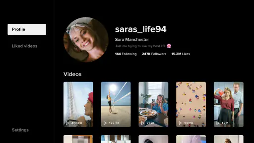 TikTok screenshot