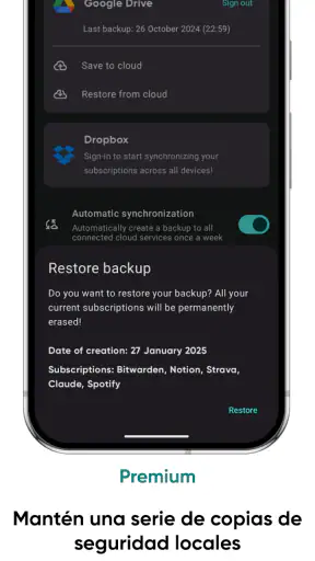 Tilla Premium screenshot