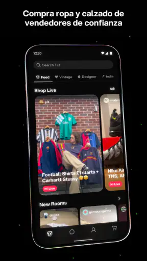 Tilt Compra ofertas en directo screenshot