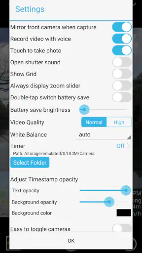 Timestamp Camera screenshot