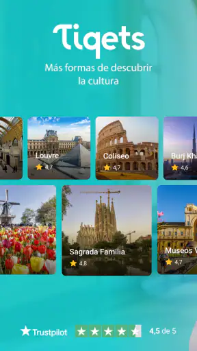 Tiqets - Museos y Atracciones screenshot