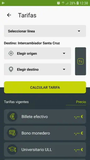 Titsa screenshot