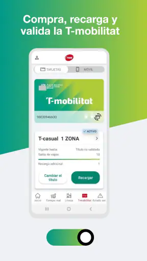 TMB App (Metro Bus Barcelona) screenshot