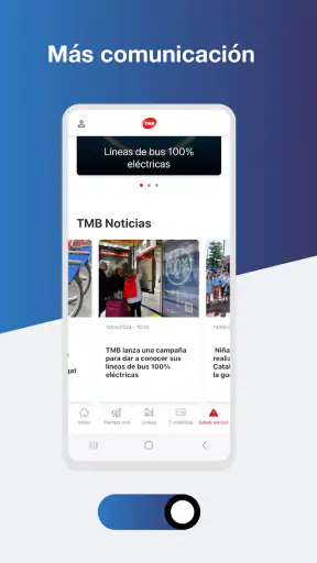 TMB App (Metro Bus Barcelona) screenshot