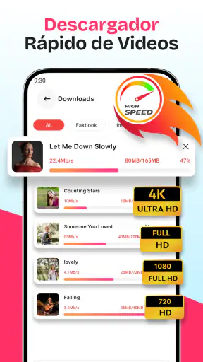 Todos Descargador de Videos screenshot