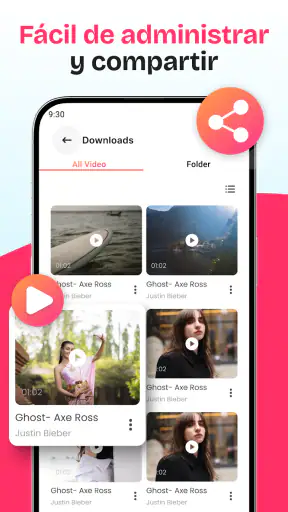 Todos Descargador de Videos screenshot