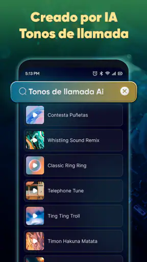 Tono de llamada para Android screenshot