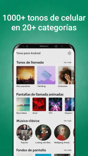 Tonos de llamada para Android™ screenshot