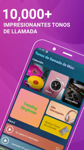 Tonos de llamadas de música screenshot
