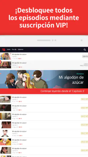 Toomics - Lee Cómics Premium screenshot