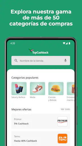 TopCashback-Cashback & Ofertas screenshot