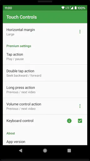 Touch Controls screenshot