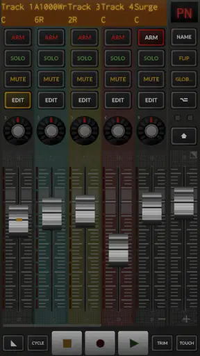 TouchDAW screenshot