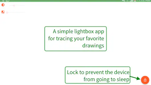 Tracer!  Lightbox tracing app screenshot