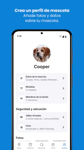 Tractive GPS para perro y gato screenshot