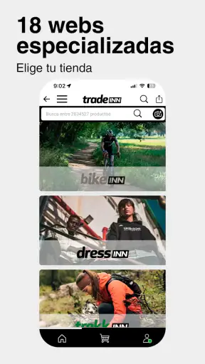 Tradeinn screenshot
