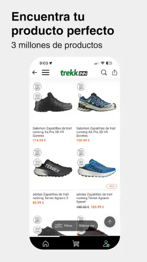 Tradeinn screenshot