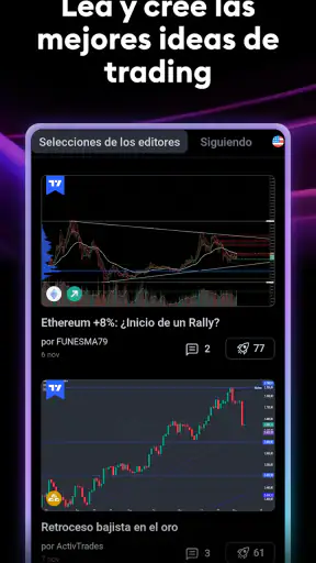 TradingView - Bolsa de Valores screenshot